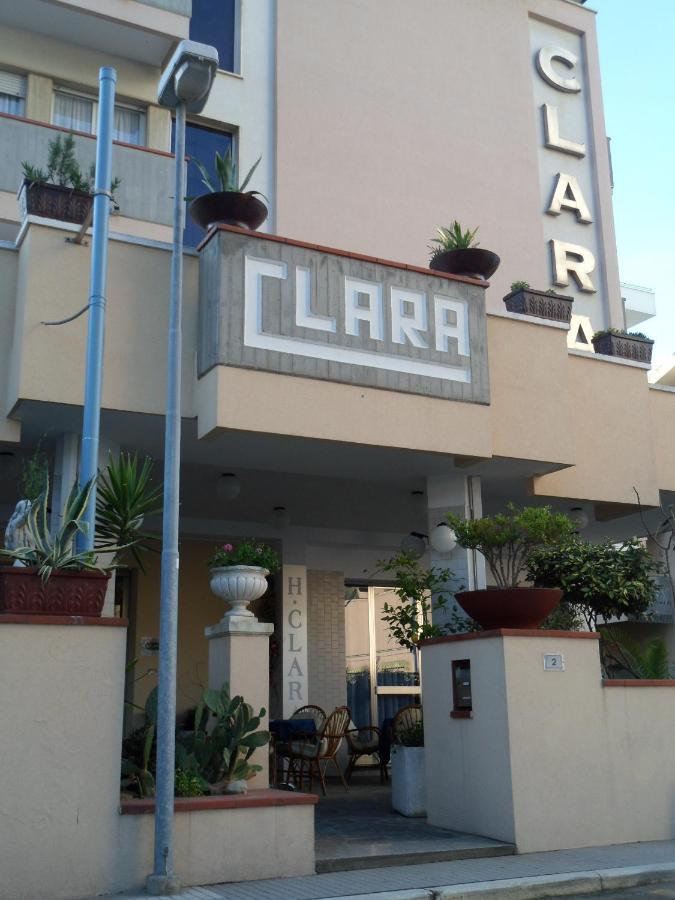 Hotel Clara Риччоне Экстерьер фото